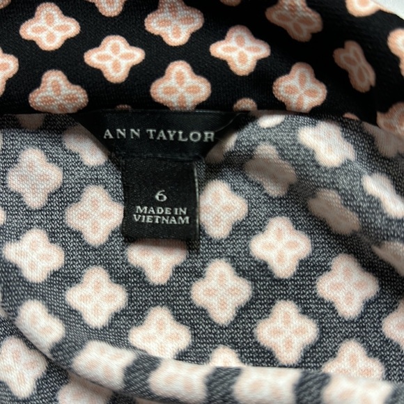 Ann Taylor Printed Wrap Dress - Picture 6 of 9